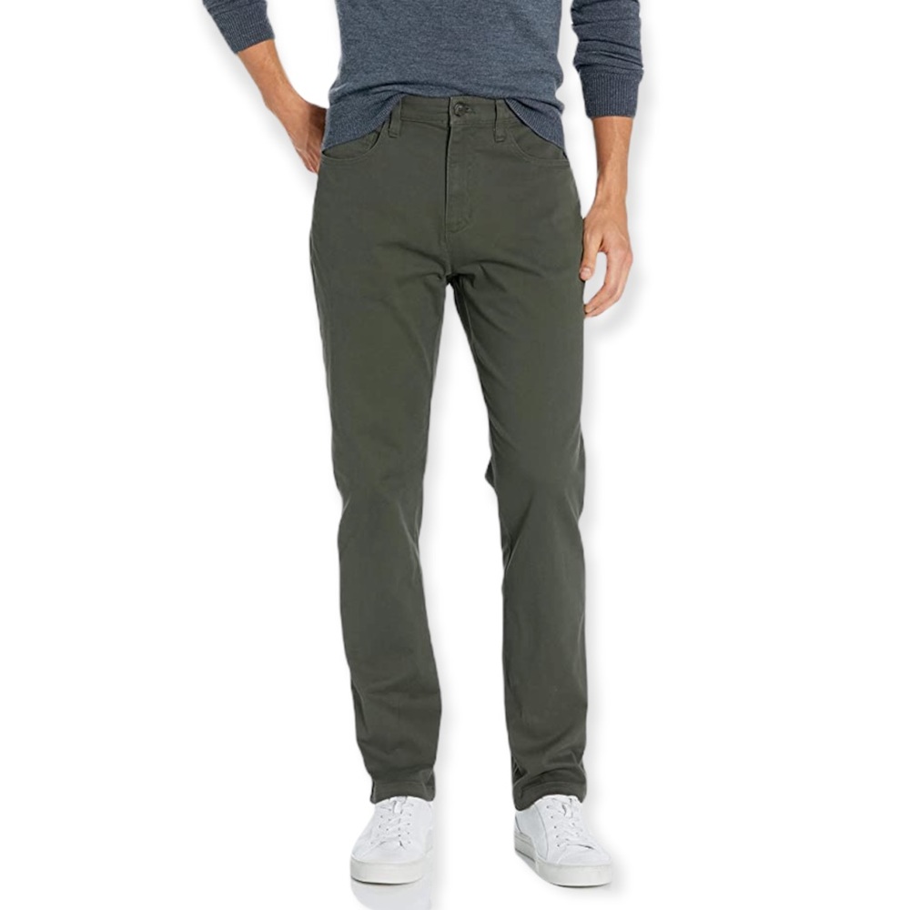 NWT Goodthreads Men’s Athletic Fit 5-pocket Pant Color Olive